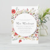 Ankündigung der Taufe für Kleinkinder (Stehend Vorderseite)