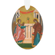 Ankündigung der Theotokos Verzierung