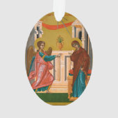 Ankündigung der Theotokos Verzierung Ornament (Rückseite)