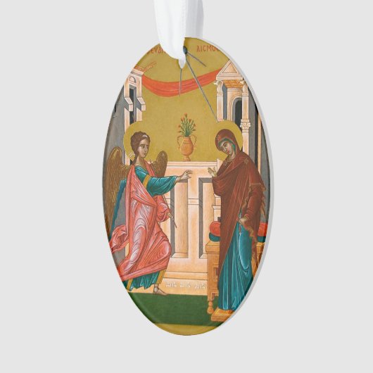 Ankündigung der Theotokos Verzierung Ornament (Vorderseite)