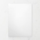 Ankündigung der "Trifold Letter"-Falte (Cover)