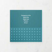 Ankündigung der "Trifold Letter"-Falte (Cover)