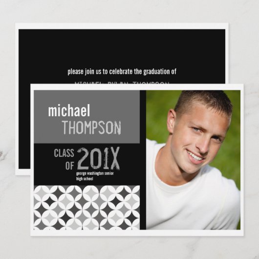 Ankündigung der Typ-Graduierungspartei "Retro Must (Vorne/Hinten)