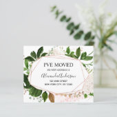 Ankündigung der Umstellung des Haushalts Eukalyptu (Stehend Vorderseite)