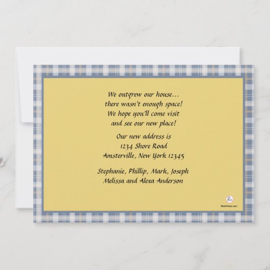 Ankündigung der Verlegung von bemalten Birdhouses (Rückseite)