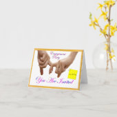 Ankündigung der Verlobung (Gelbe Blume)