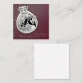 Ankündigung der Verlobung Begleitkarte (Vorne/Hinten)