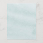 Ankündigung der Verlobung des Eukalyptus-Fotos (Rückseite)