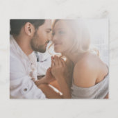 Ankündigung der Verlobung des Eukalyptus-Fotos (Rückseite)