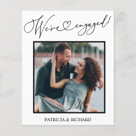 Ankündigung der Verlobung des Haushalts Save the D