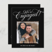 Ankündigung der Verlobung des Haushalts Save the D (Vorne/Hinten)