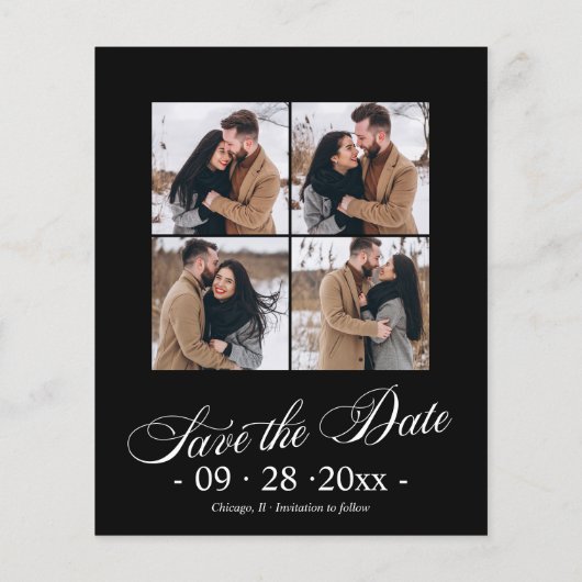 Ankündigung der Verlobung des Haushalts Save the D (Rückseite)