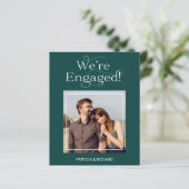 Ankündigung der Verlobung des Haushalts Save the D (Stehend Vorderseite)