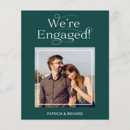 Ankündigung der Verlobung des Haushalts Save the D