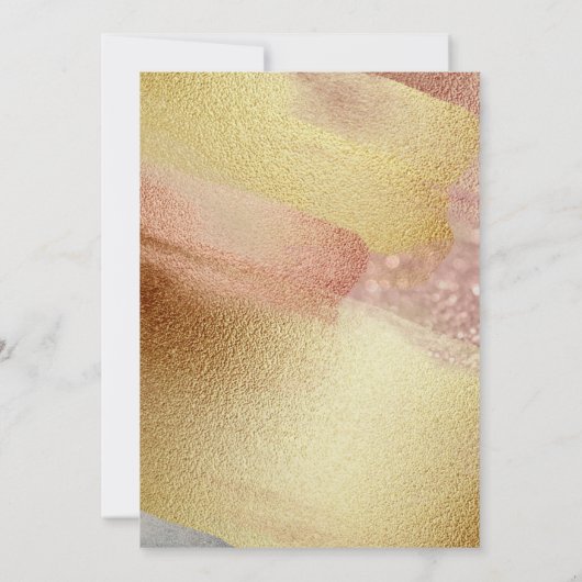 Ankündigung der Verlobung Herbstwald (Rückseite)