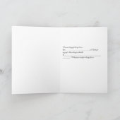 Ankündigung der Verlobung, Hinzufügen Ihres Fotos (Innenseite)