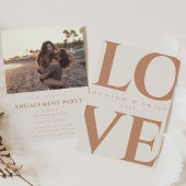 Ankündigung der Verlobung mit Bild