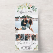 Ankündigung der Verlobung und Save the Date (Innen Boden)