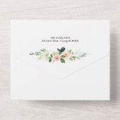 Ankündigung der Verlobung und Save the Date (Rückseite)