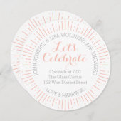 Ankündigung der Verlobung von Sternexplosionen (Vorne/Hinten)