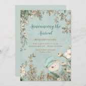 Ankündigung der Vintagen Niedlichen Bärenblume (Vorne/Hinten)