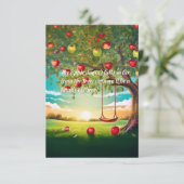 Ankündigung der Watercolor-Schwangerschaft (Stehend Vorderseite)