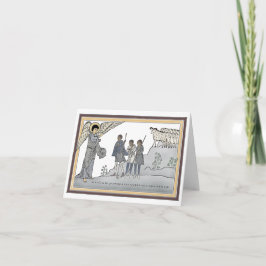 Ankündigung der Weihnachtskarten der Hirten