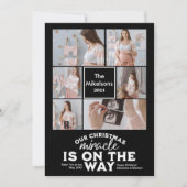 Ankündigung der Weihnachtsschwangerschaft für mehr (Vorderseite)