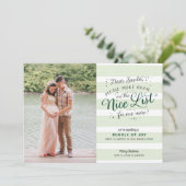 Ankündigung der Weihnachtsschwangerschaft in Nizza (Stehend Vorderseite)