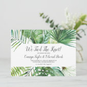 Ankündigung der Wilden Tropen Palmen (Stehend Vorderseite)