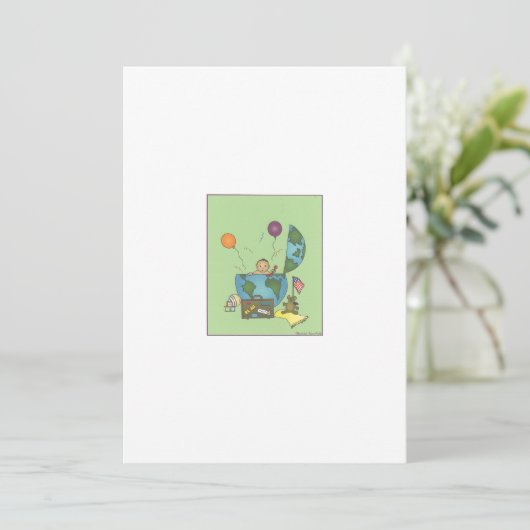 Ankündigung der World Adoption (Stehend Vorderseite)