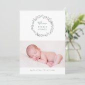 Ankündigung der zarten Blumengeburt (Stehend Vorderseite)