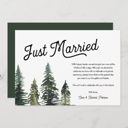 Ankündigung der zeitgenössischen einfachen, nur ve (Vorne/Hinten)