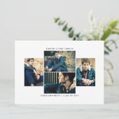 Ankündigung des 4-Foto-Abschlusses (Stehend Vorderseite)