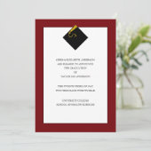 Ankündigung des Abschlusses (Stehend Vorderseite)