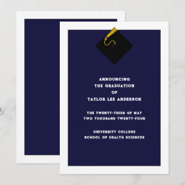 Ankündigung des Abschlusses