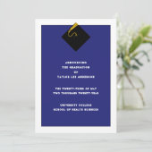 Ankündigung des Abschlusses (Stehend Vorderseite)