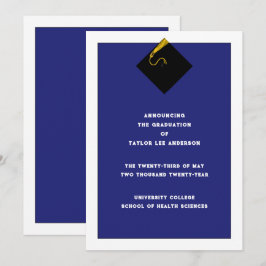 Ankündigung des Abschlusses