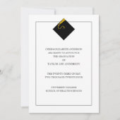 Ankündigung des Abschlusses (Vorderseite)