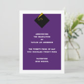 Ankündigung des Abschlusses (Stehend Vorderseite)