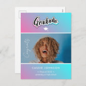 Ankündigung des Abschlusses (Vorne/Hinten)