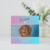 Ankündigung des Abschlusses (Stehend Vorderseite)