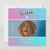 Ankündigung des Abschlusses (Vorderseite)