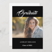 Ankündigung des Abschlusses (Vorne/Hinten)