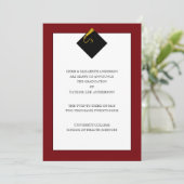 Ankündigung des Abschlusses (Stehend Vorderseite)