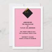 Ankündigung des Abschlusses (Vorderseite)