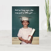 Ankündigung des Abschlusses (Vorderseite)