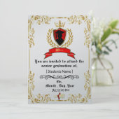 Ankündigung des Abschlusses (Stehend Vorderseite)