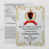 Ankündigung des Abschlusses (Vorne/Hinten)