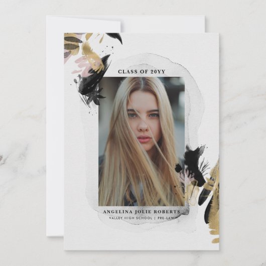 Ankündigung des Abschlusses (Vorderseite)